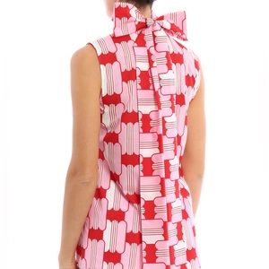 New MiuMiu Sleeveless back fastened shirt. EU size 38